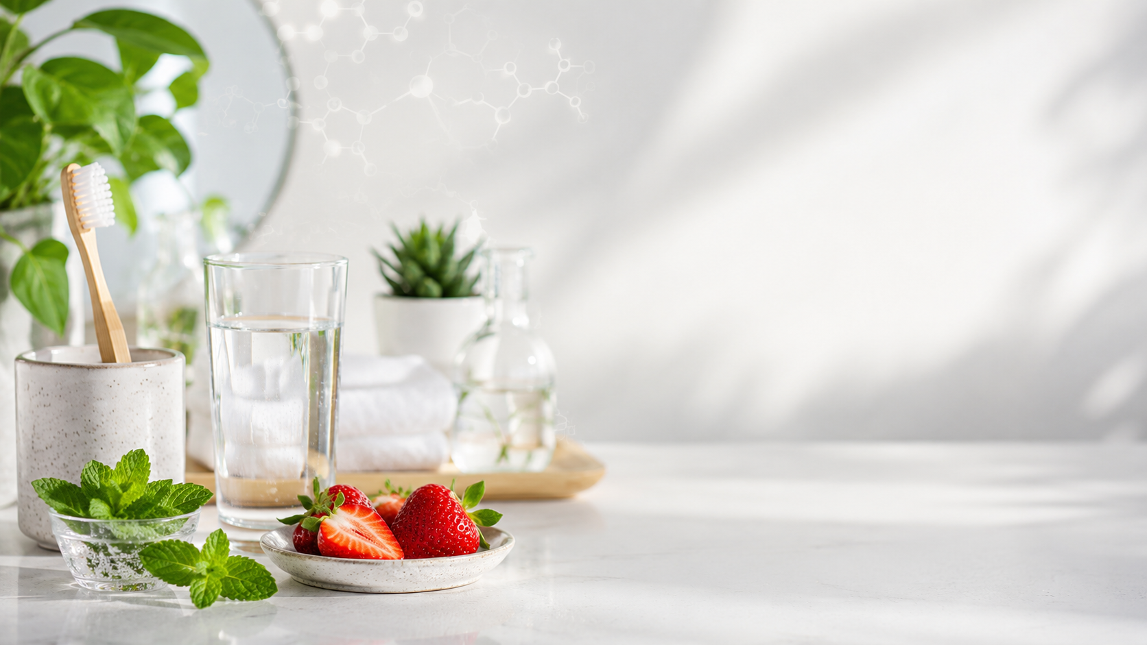 Natural ingredients and probiotic concept for oral wellness supplement