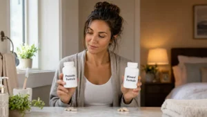 Comparing ProDentim and PowerBite based on probiotics, minerals, daily use, price and purchase protection.