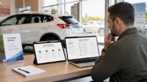 Comparing VINCheckUp and Carfax vehicle history reports based on pricing, accident data, service records and overall value.